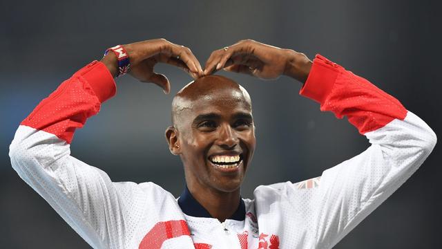 Mo Farah a réalisé le doublé 5000-10'000 m aux Jeux de Rio. [EPA/Keystone - Bernd Thissen]
