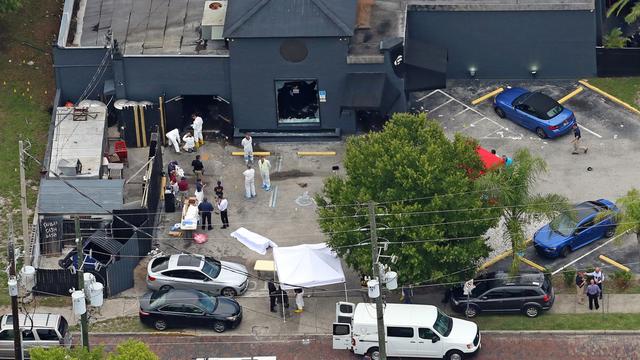 Le lieu de la tuerie d'Orlando. [Orlando Sentinel via AP/Keystone - Red Huber]