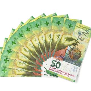 La nouvelle série de billets de banque a pour thème "La Suisse aux multiples facettes". [BNS]