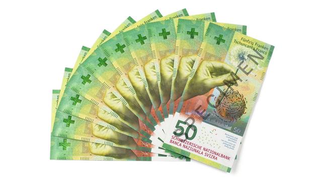 La nouvelle série de billets de banque a pour thème "La Suisse aux multiples facettes". [BNS]