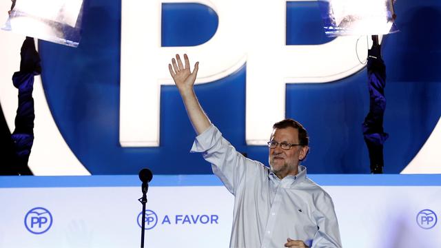 Le Parti populaire de Mariano Rajoy remporte les législatives en Espagne. [Anadolu agency/AFP - Burak Akbulut]