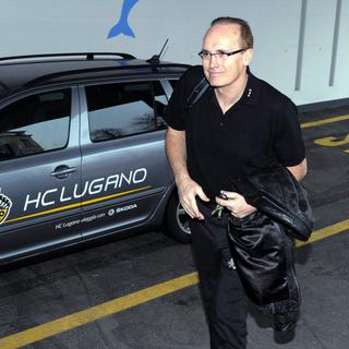 L'ancien entraîneur du HC Lugano Larry Huras, en avril 2013. [Karl Mathis]