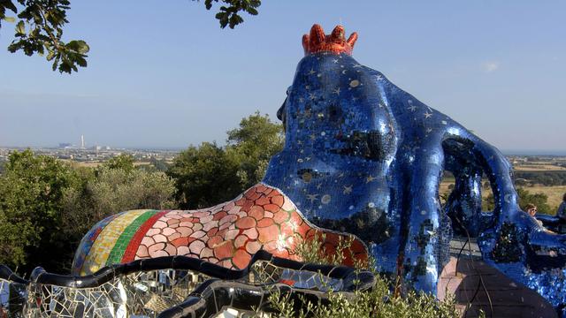 Le Jardin des Tarots de la sculptrice Niki de Saint Phalle, Toscane. [AGF/Photononstop - Francesco Tomasinelli]