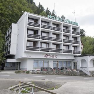 Uri voulait installer des demandeurs d'asile dans l'hôtel Löwen à Seelisberg, mais a dû revenir en arrière. [Keystone - Urs Flüeler]