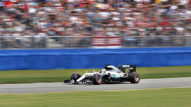 Lewis Hamilton a survolé la course de bout en bout. [Keystone - Michael Probst]