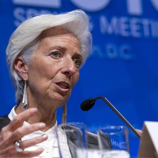 Christine Lagarde, directrice générale du FMI. [AP Photo/Jose Luis Magana]