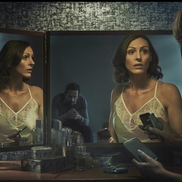 Susanne Jones (Gemma Foster) et Bertie Carvel (Simon Foster), de la série "Doctor Foster". [Drama Republic / BBC]