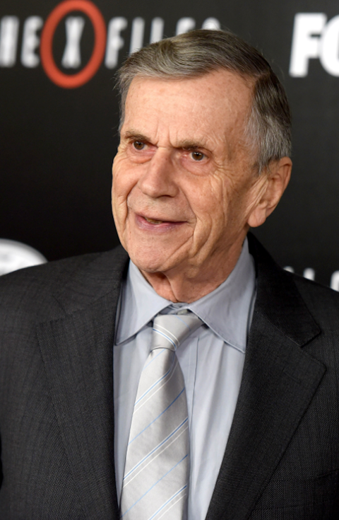 William B.Davis est l'homme à la cigarette. [Angela Weiss/Getty Images]