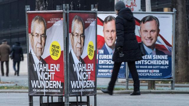 Tout sépare les deux rivaux à la présidentielle autrichienne. [EPA/Keystone - Christian Bruna]