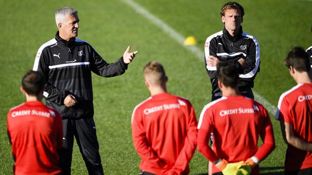 Vladimir Petkovic préfère garder secrète sa stratégie avant d'affronter la Hongrie. [Manuel Lopez]