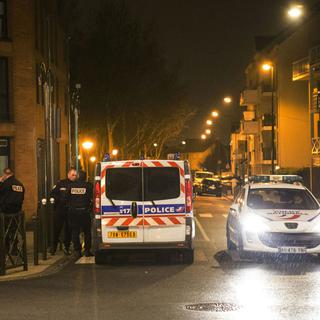Des perquisitions ont été menées jeudi soir dans un immeuble d'Argenteuil (Val-d'Oise), en région parisienne. [AFP - Geoffroy Van Der Hasselt]