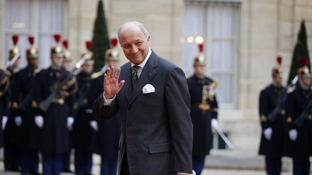 Laurent Fabius a participé à son dernier conseil des ministres. [Philippe Wojazer]