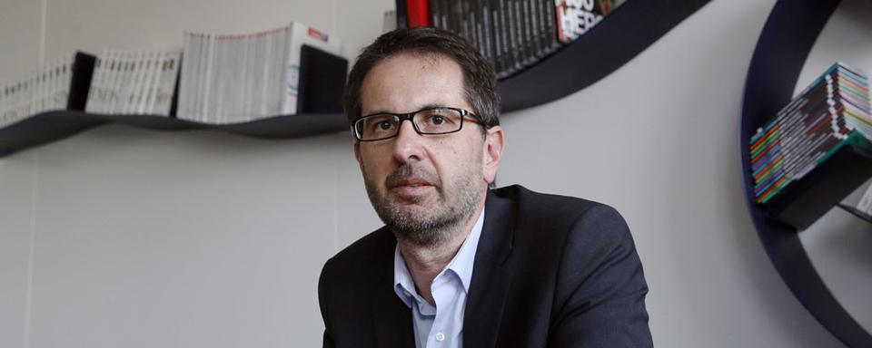 Jérôme Fenoglio, directeur de la rédaction du journal Le Monde. [AFP - Patrick Kovarik]