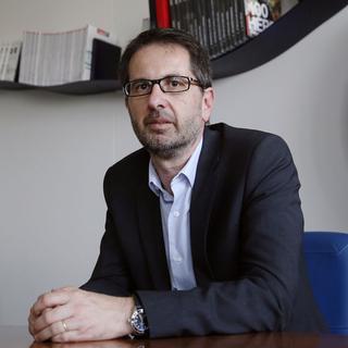 Jérôme Fenoglio, directeur de la rédaction du journal Le Monde. [AFP - Patrick Kovarik]