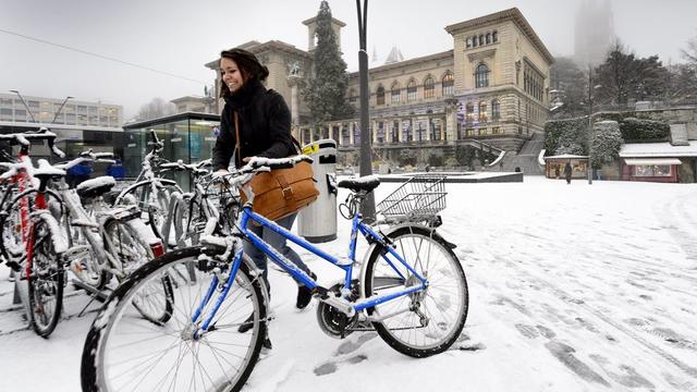 A Lausanne, 457 vélos ont été dérobés et ont fait l’objet d’une plainte en 2014. [Laurent Gillieron]