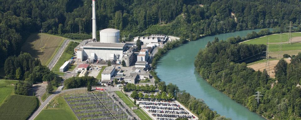 La centrale nucléaire de Mühleberg dans le canton de Berne. [Keystone - Alessandro Della Bella]