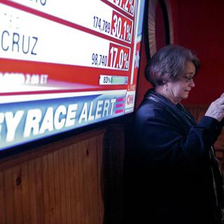 Côté républicain, Ted Cruz est largement distancé. [The Virginian-Pilot/AP/Keystone - Kristen Zeis]