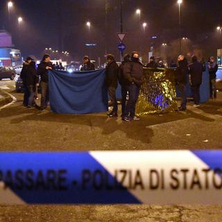 Le principal suspect de l'attentat de Berlin a été abattu près de Milan. [keystone - AP Photo/Daniele Bennati]
