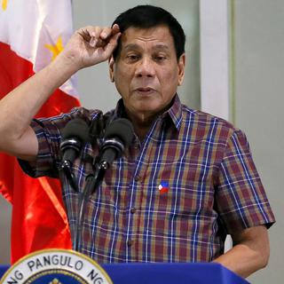 Le président philippin Rodrigo Duterte n'a pas l'habitude de mâcher ses mots. [AP Photo/Bullit Marquez, File]