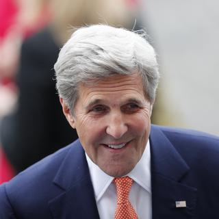 La visite du secrétaire d'Etat américain John Kerry à Moscou inquiète Kiev. [AP/Keystone - Francois Mori]