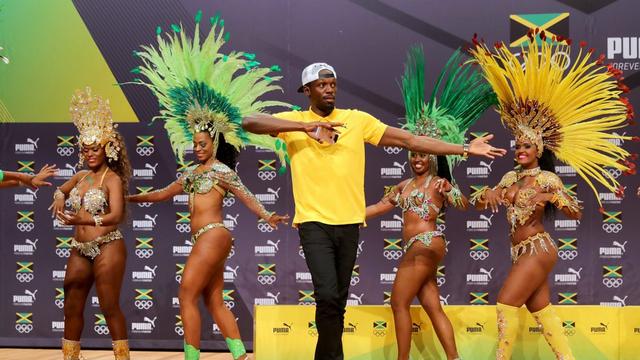 Aujourd'hui, la superstar Usain Bolt entre dans la danse olympique. [Michaël Kappeler]