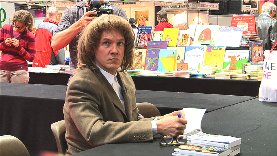 La folie des mots avec Yves Beck au Salon du livre.