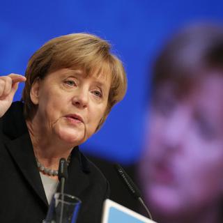 La chancelière allemande Angela Merkel. [EPA/Keystone - Michael Kappeler]