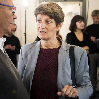 Ursula Schneider Schüttel va faire son retour au Conseil national. [Keystone - Jean-Christophe Bott]