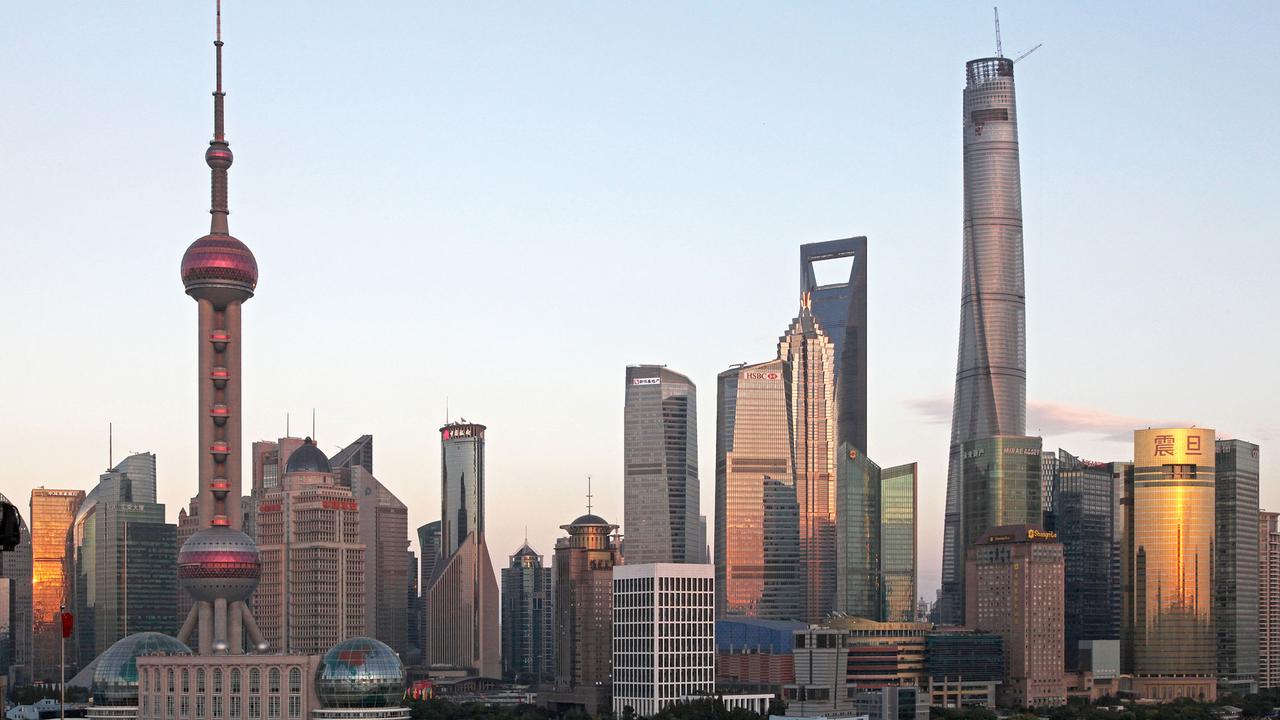 Les buildings de Pudong à Shangai. [AFP]