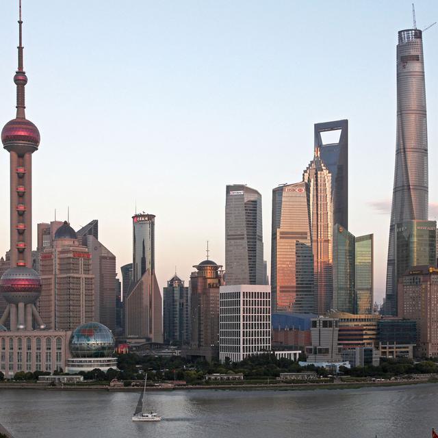 Les buildings de Pudong à Shangai. [AFP]