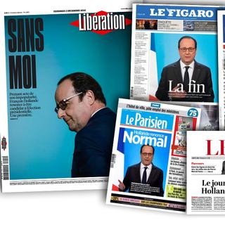 La presse revient sur l'annonce de François Hollande.