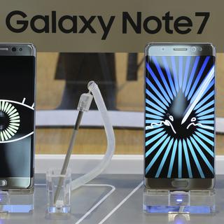 Samsung a annoncé l'arrêt total de la production du Galaxy Note 7. [key - AP Photo/Lee Jin-man]