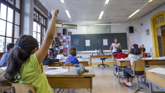 Les élèves des écoles suisses sont entre de bonnes mains, selon le WEF (image d'illustration).