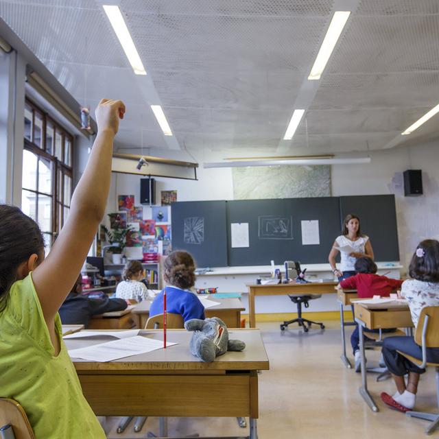 Les élèves des écoles suisses sont entre de bonnes mains, selon le WEF (image d'illustration).