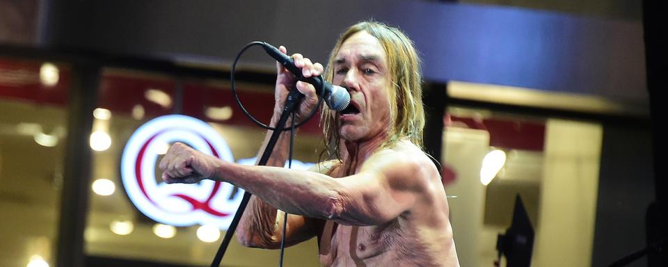 Iggy Pop. [Frederic Brown]