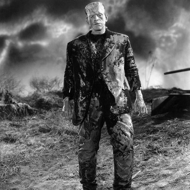 Boris Karloff dans "La fiancée de Frankenstein", film de James Whale (1935). [AFP]