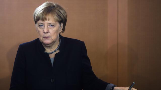 Angela Merkel parle d'une situation "alarmante" en Turquie. [AP/Keystrone - Markus Schreiber]