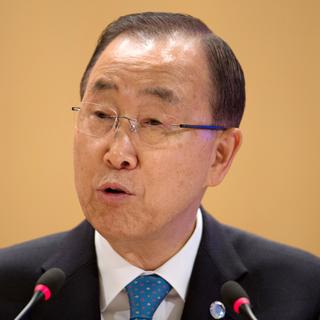 Le secrétaire général de l'ONU Ban Ki-moon a appelé à mettre fin à "la crise de solidarité". [reuters - Pierre Albouy]