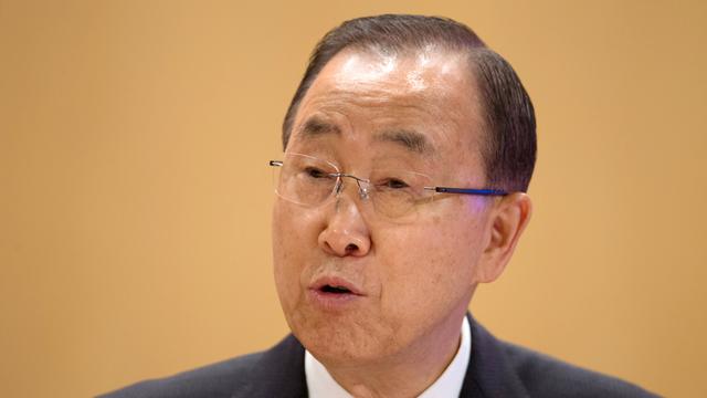 Le secrétaire général de l'ONU Ban Ki-moon a appelé à mettre fin à "la crise de solidarité". [reuters - Pierre Albouy]