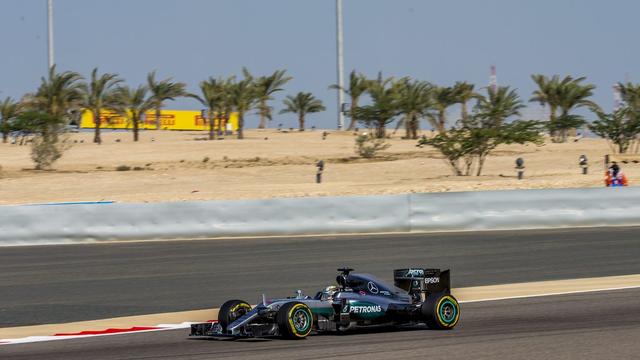 Lewis Hamilton a réalisé le meilleur temps. [Srdjan Suki]