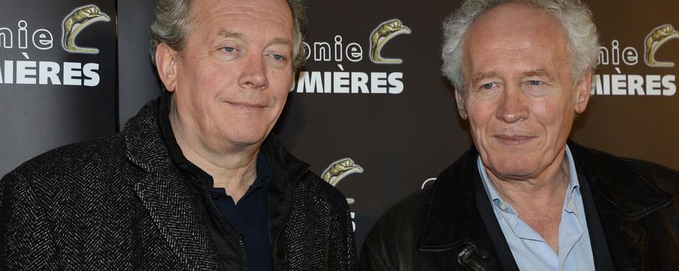 Jean-Pierre et Luc Dardenne. [AFP - Bertrand Guay]