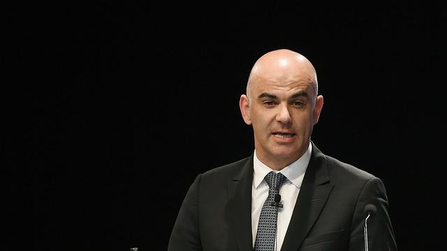 Alain Berset interviendra-t-il sur l'enseignement du français en Suisse alémanique? [Keystone - Walter Bieri]