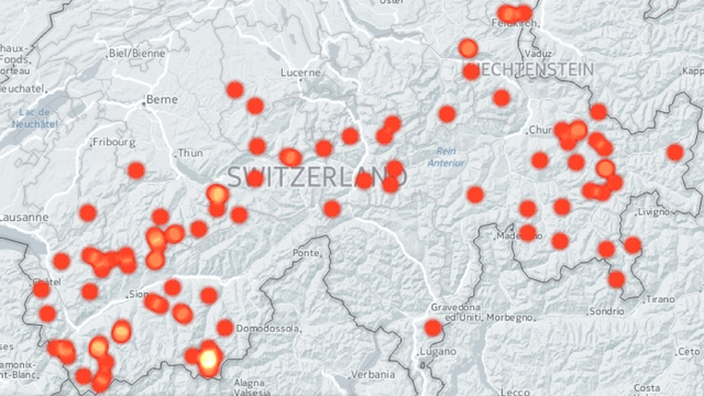 Le Valais est particulièrement a été particulièrement touché par des avalanches meurtrières.