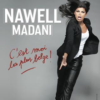 L'affiche du spectacle "C'est moi la plus belge" de Nawell Madani. [DR]