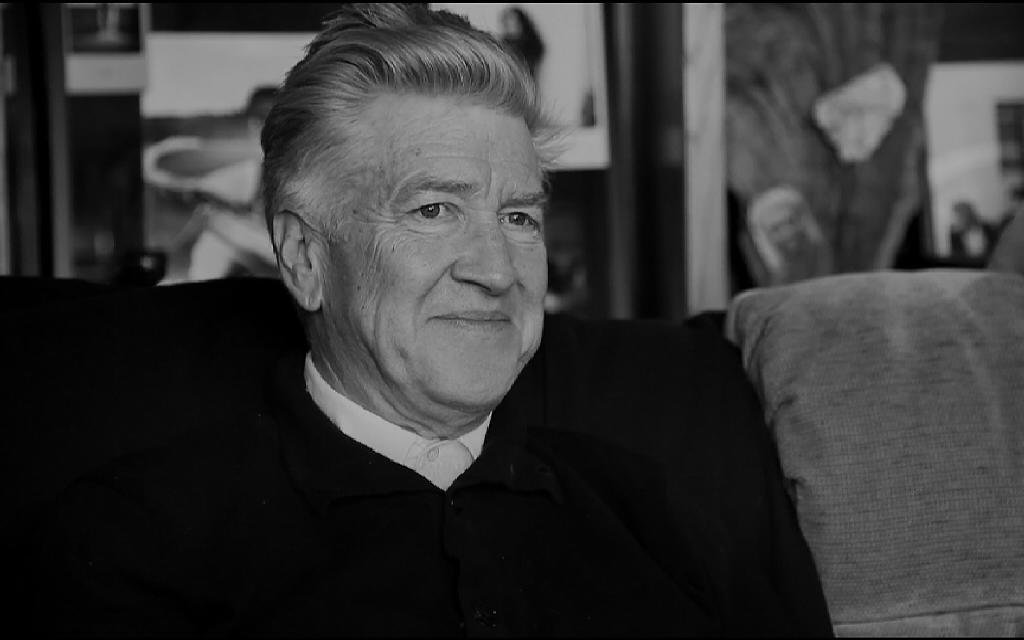 David Lynch présente la 3e saison de la série "Twin Peaks" à Cannes. [RTS/CAPTURE D'ECRAN]