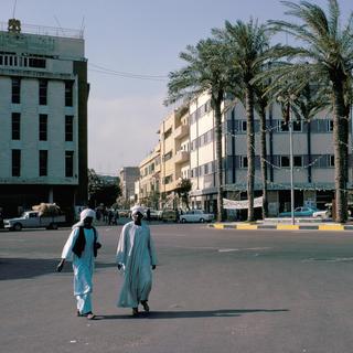 Dans les rues de Tripoli, la capitale de la Libye, en septembre 2015. [AFP - David Lomax / Robert Harding Heritage]