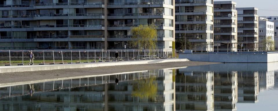 Immeubles à Glattpark, dans le canton de Zurich. [Keystone - Steffen Schmidt]