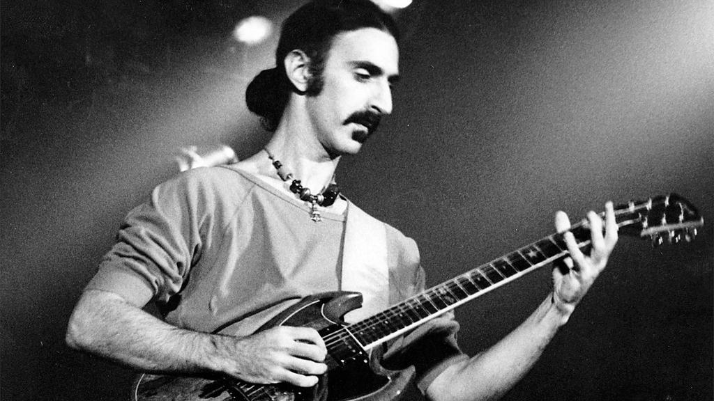 Frank Zappa à Berne en 1978. [Keystone - Str]