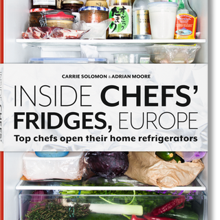 Couverture du livre "Inside chef’s fridges", aux éditions Taschen. [http://cdn.taschen.com]