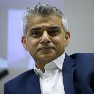 Le candidat pour la mairie de Londres Sadiq Khan. [AFP - Justin Tallis]